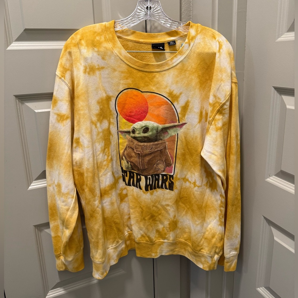 Vintage Star Wars Baby Yoda Crewneck